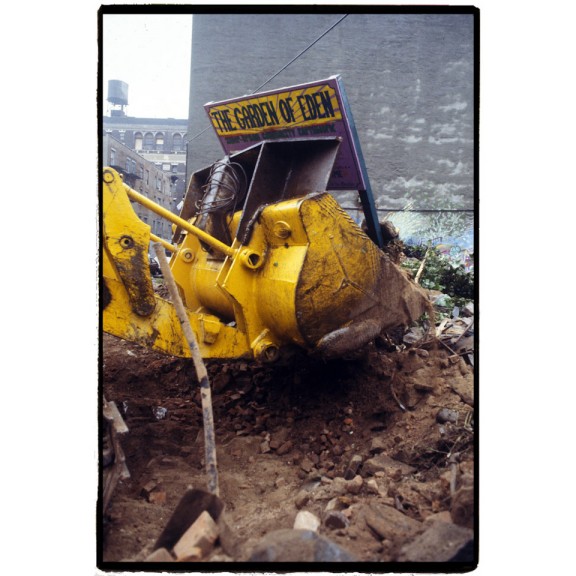 25 2011 01 10 Sign in Bulldozer by Harvey Wang 1  by Harvey Wang