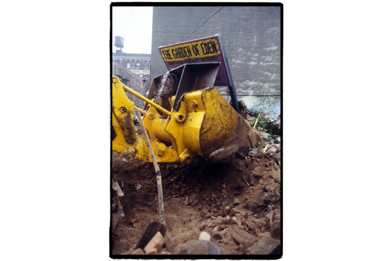 25 2011 01 10 Sign in Bulldozer by Harvey Wang 1  by Harvey Wang