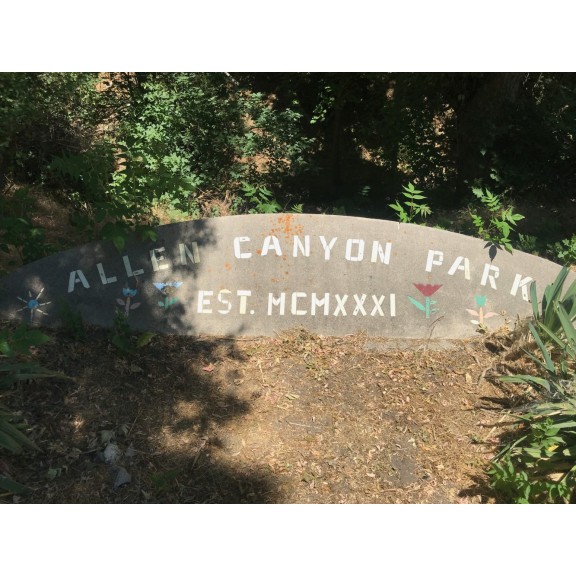 Art Feature Allen Canyon Park