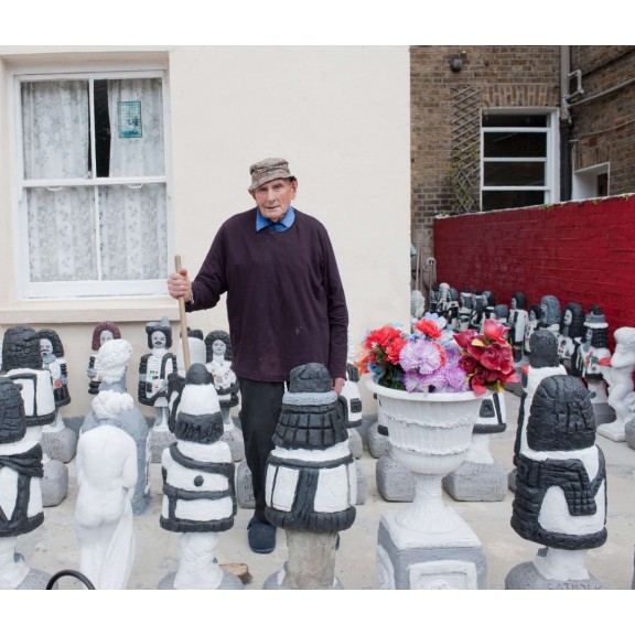 Gerry in his garden Jill Mead