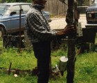 hawkins in his garden