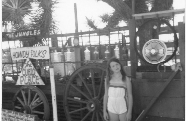 tan in roadside attraction